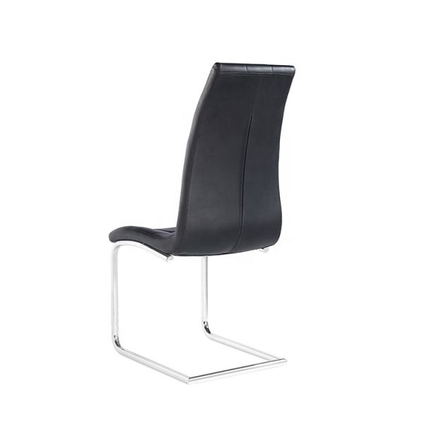 Solid Steel Structure 440mm 940mm Modern Dining Chair