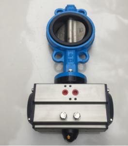 Buy cheap Electric Nitrogen Recovery System Industry Clamped Pneumatic Butterfly Valve product