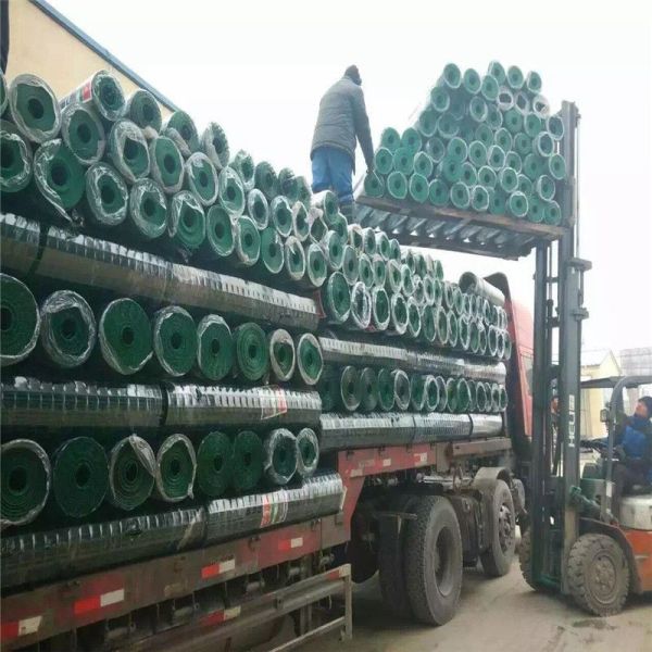 2x1 Sprayed Pvc Coated Welded Wire Mesh Acid And Alkali Resistant Construction