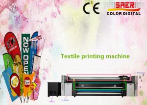 China 380V Cotton Fabric Digital Textile Printing Machine With Pigment Ink on sale