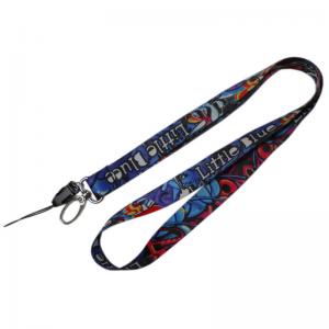 Buy cheap Advertising Lanyard Business Card Holder Washable Silk Screen Printing product