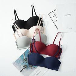 China                  Hot Strapless Bra Wear Seamless Mould Sexy Girl Bra with Pad              on sale