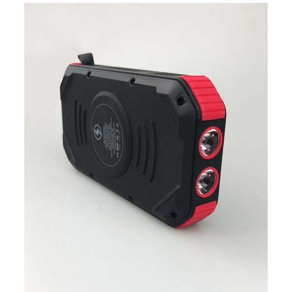 Brightness Solar Cordless Power Bank 30000mAh LED Light Wireless Charging Emergency Rescue