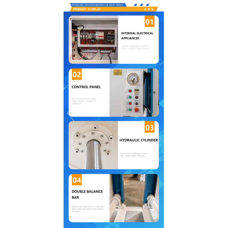The 50 ton ship board cold press building materials factory mainly processes various materials used for pressing and producing ocean diamond board and