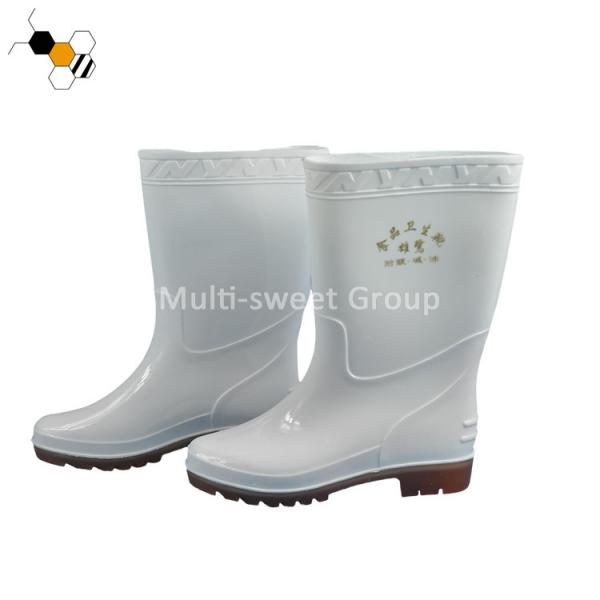 Quality Alkali Resistant Rubber Long Cylinder Beekeeping Shoes for sale