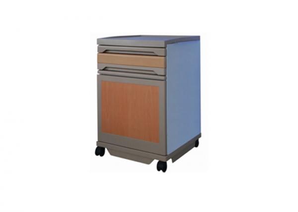 Quality Durable ABS Hospital Bedside Cabinet Medicine Storage Locker With Castors ( ALS - CB106) for sale