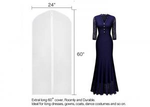 Buy cheap Translucent PEVA Suit Garment Bag 24x60 Long Dress Bag Cover product