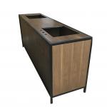 Customized Simple Modern Bathroom Vanity Cabinets With Drawers , Eco - Friendly