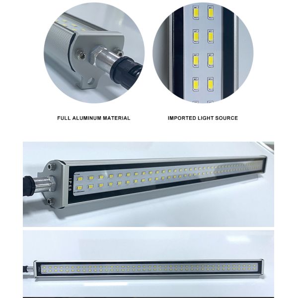 Oil Resistant CNC Machine Lamp Impact Proof LED Work Light Bar For Machine Tools