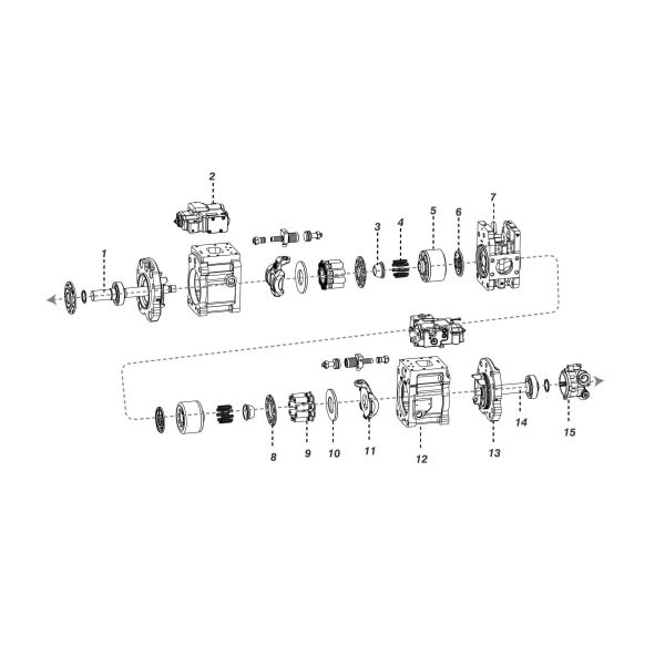 Excavator Hydraulic Pump: K3V63DT-9N04 for HD512 KATO Core Component for Efficient Operation