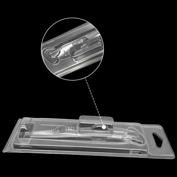 PVC Clear Fishing Tackle Packaging Blister Clamshell Fishing Lure Packaging Boxes
