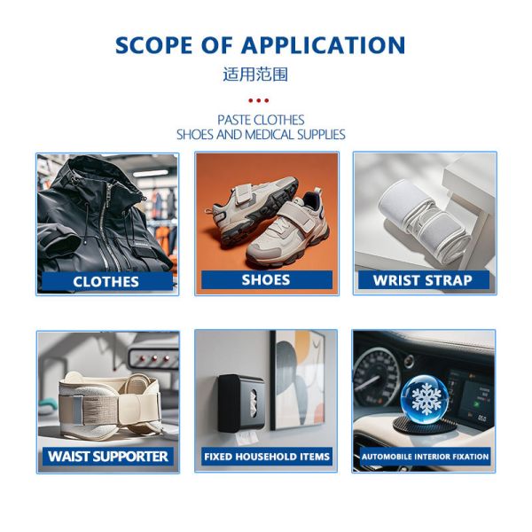 Self Adhesive Mushroom Hook And Loop High Load Mushroom Hook Fastener For Luggage Fixation