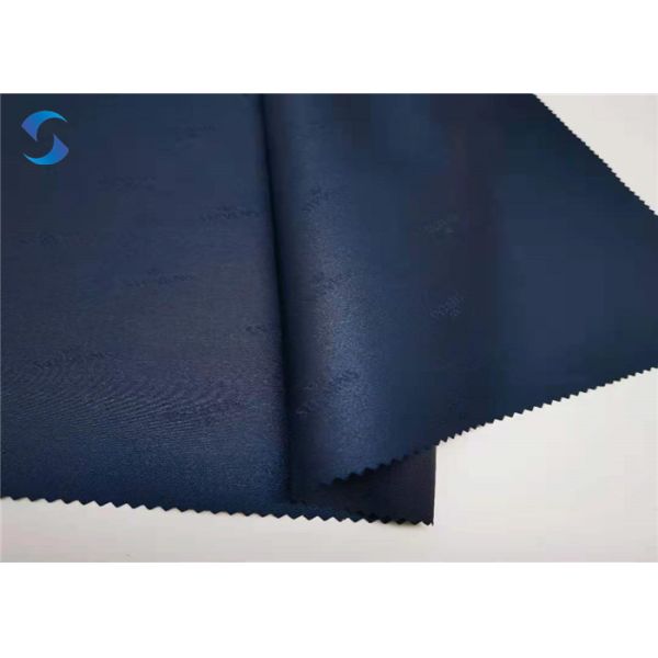 PU Coating 150D Jacquad Polyester Lining Fabrics For Garment Luggages