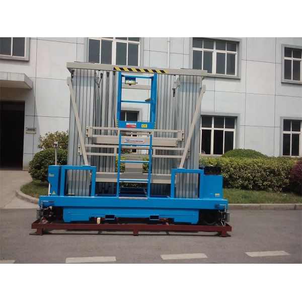 Blue Color Single Person Lift Platform 20M Reliable For Window Cleaning