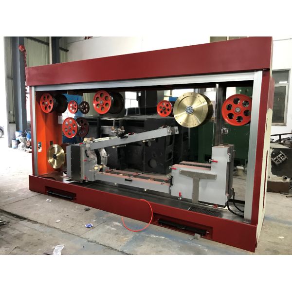 Large Aluminium Wire Rod Breakdown Machine High Durability With 450mm Capstan
