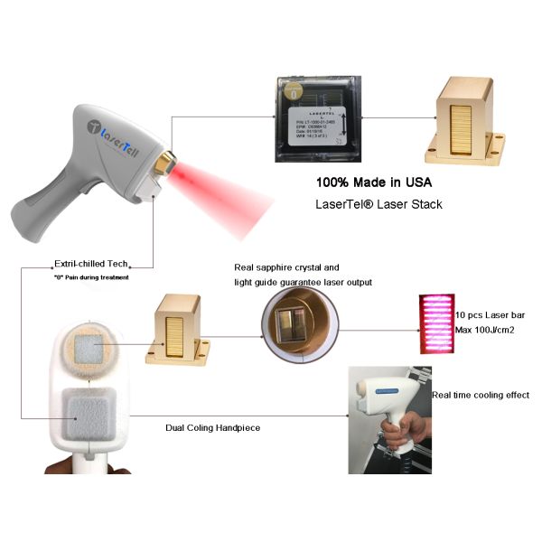 Touch Screen 808nm Diode Laser Hair Removal Machine Vertical