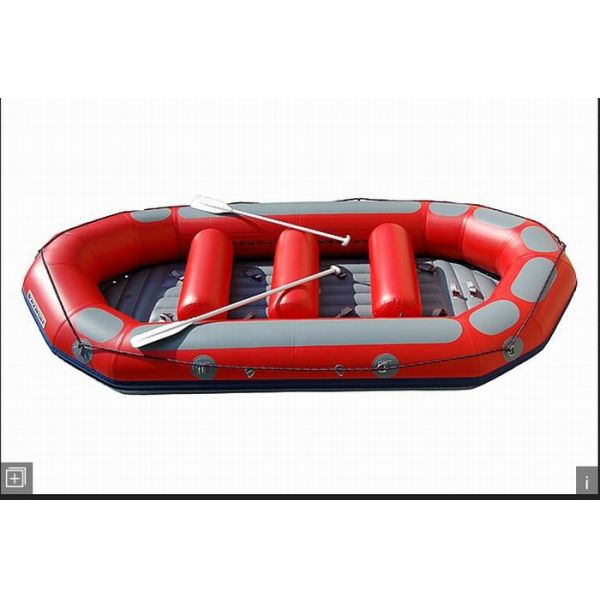 Size Customized Inflatable River Raft 3.6m PVC Airmat Floor OEM Accepted