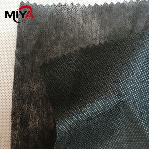 Buy cheap Dress Charcoal Non Woven Fusible Interlining 50gsm product
