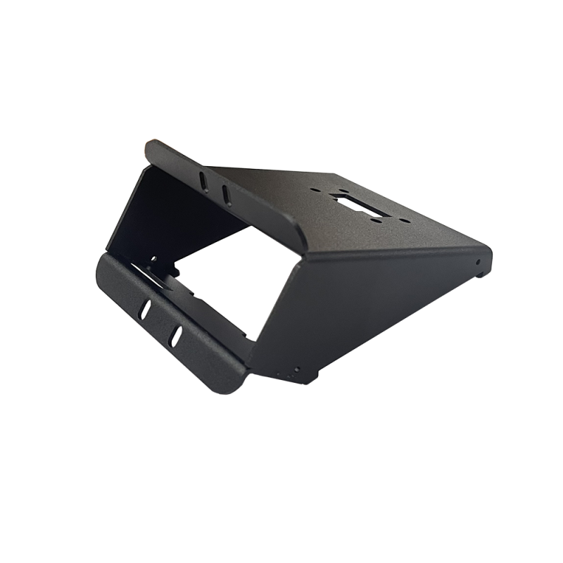 Parts Aluminum Sheet Metal Fabrication CNC Machining Hardware Parts Surface Black Anodizing