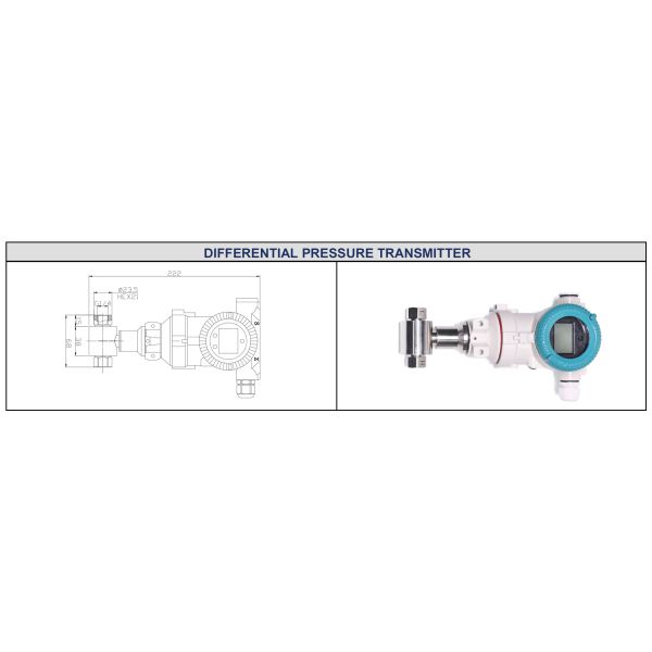 BP93420D-IIIA Differential Pressure Transmitter With Display Explosion Proof
