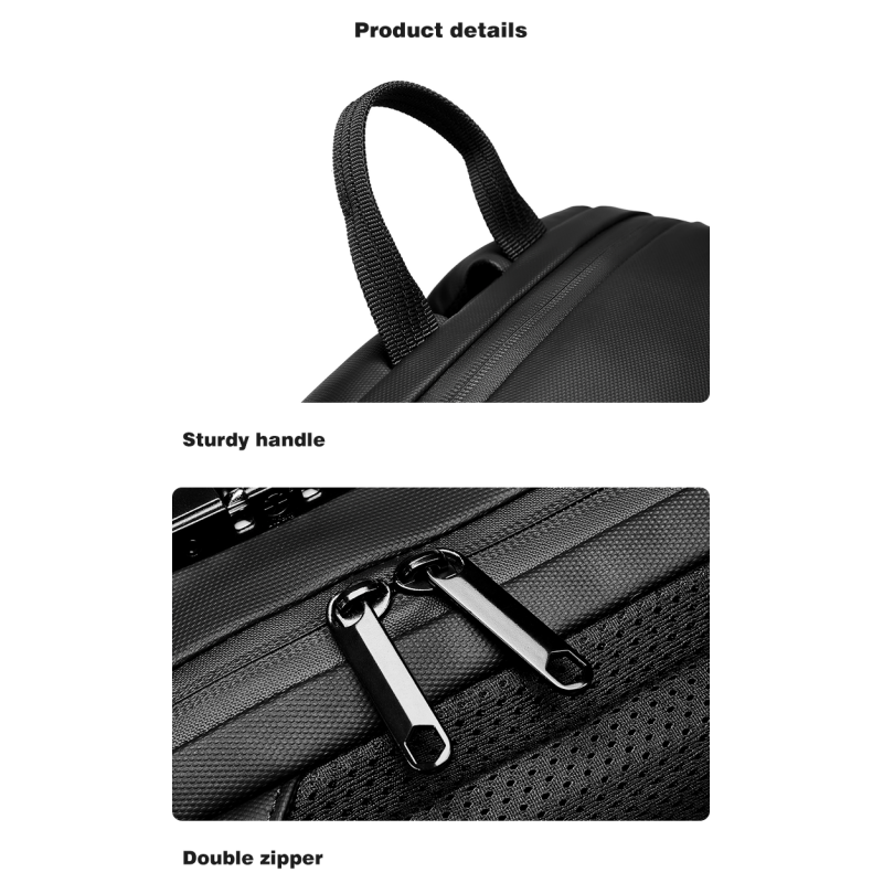 Soft Handle Water Resistant Computer Backpack OEM/ODM Accepable