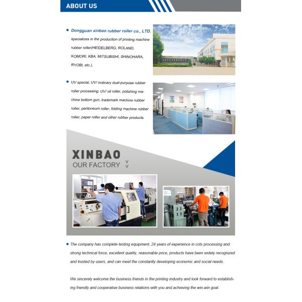 Large Quantities of High-quality Printing Machine Rubber Rollers in Physical Factories