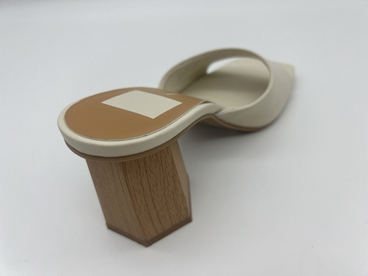 Block type Womens Mule Heels With Open Toe OEM ODM