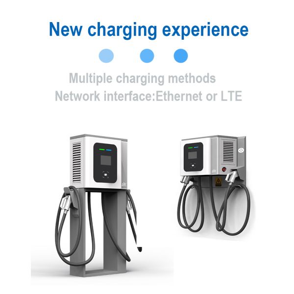 Wall Mounted Dc Single Gun Metal EV Electric Charger Manufacturer 40kw