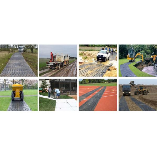 HDPE Heavy Equipment Mat Temporary Construction Plastic Paths Access Mat