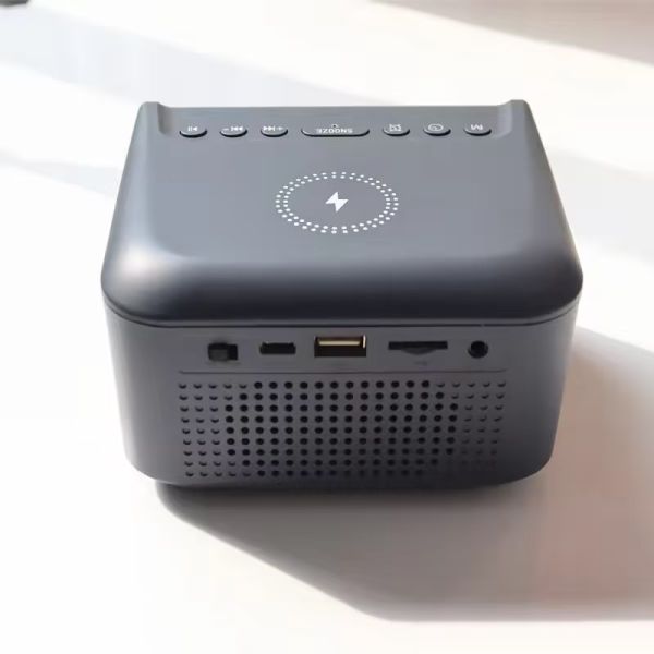 Multi Bedside LED Digital RGB Smart Bluetooth Speaker Alarm Clock FM Radio 10W Fast Charging