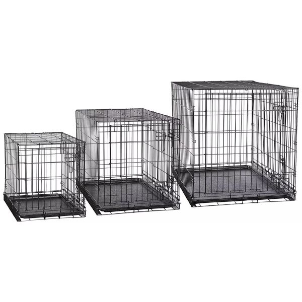 Solid Construction 15kgs 123cm Foldable Metal Dog Crate