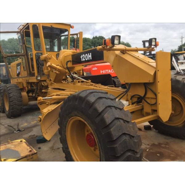 Second Hand 120g Motor Grader Used Caterpillar 120G 12H 140h 9235*2710*3240 Dimensions