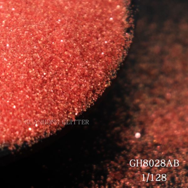 Halloween Solvent Resistant Aurora Chunky Polyester Glitter Powder For Paint Coating Ink