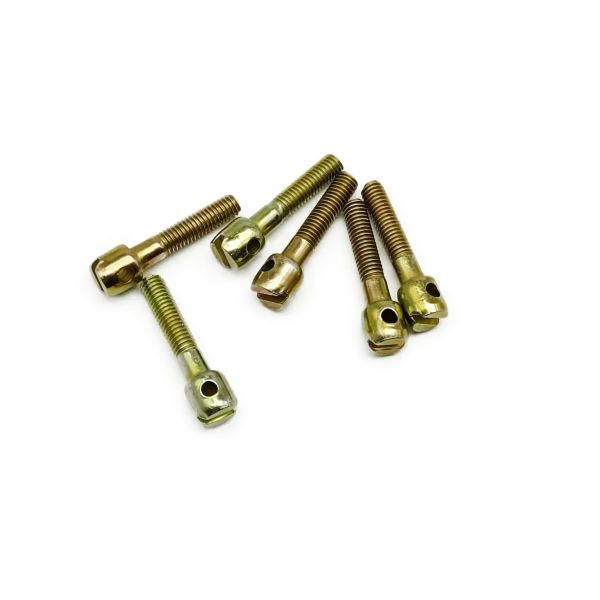 Carbon Steel Single Slot Single Hole Plated Zinc Meter Screws M3*16 Salt Fog Can Be 24 Hours Zinc Plated Carbon Steel Self Drilling Screws M3x16 ANSI Approved Cold Forging