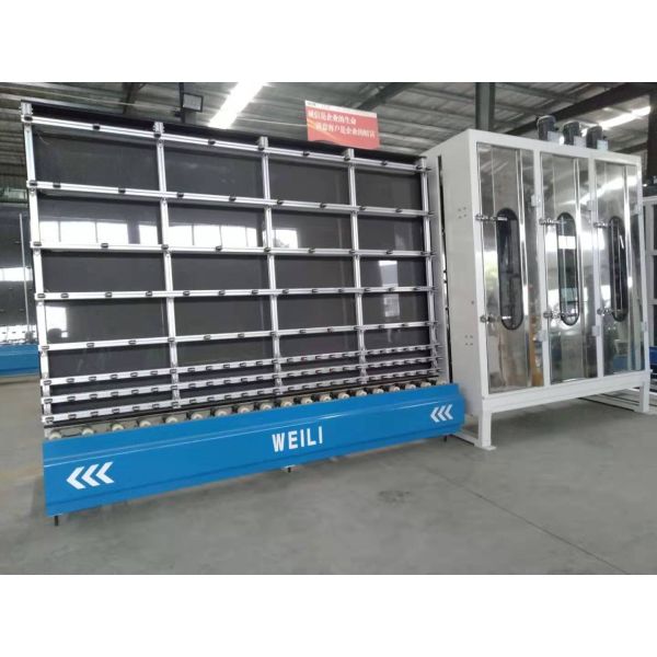 LBW2000PC Insulating Glass Machine , White & Blue Double Glazing Glass Machine