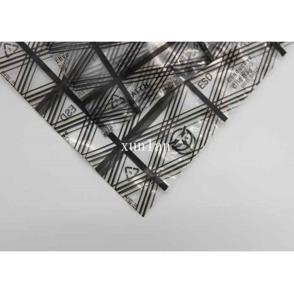 Cushioning Protections Conductive Plastic Bags , White Static Proof Bags