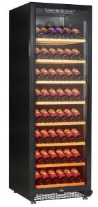 China 168 Bottles 450L Single Zone Direct cooling wine refrigerator on sale