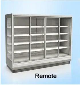 China Cabinet Remote Type Upright Glass Door Freezer Multideck on sale