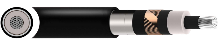 Medium Voltage Power Cable with XLPE Insulation and Copper/Aluminium Conductor for 3.6/6kV to 18/30kV Applications