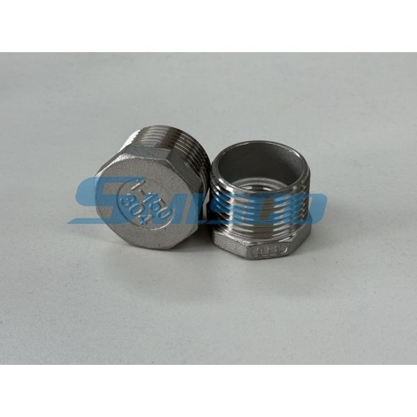 316 Stainless Steel Hex Plug Class 300 Threaded NPT Casting Fitting
