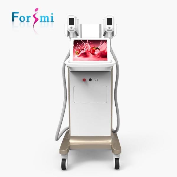 Quality Best result cryolipolysis 1800w -15~5 Celsius 2 handles FDA cryolipolysis cool shaping machine for spa and salon use for sale