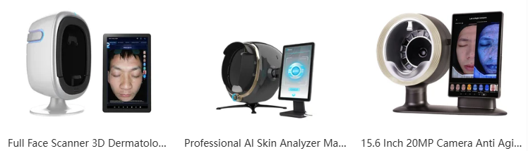 AI Skin Image analysis 3 Detection Modes Dual prediction and cloud ecology skin Analyzer