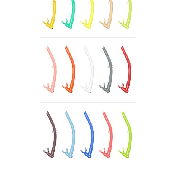 Colorful Adult Diving Wet Snorkel Underwater Breathing Device Tube OEM