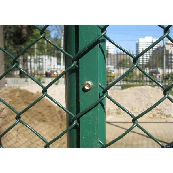 50x50mm Hot Dip Galvanized Chain Link Fence 2.0mm Wire 10m Length