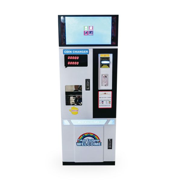 Customized Color Token Charger with Multiple Payment Methods and High Capacity for Self-Service Coin Exchange