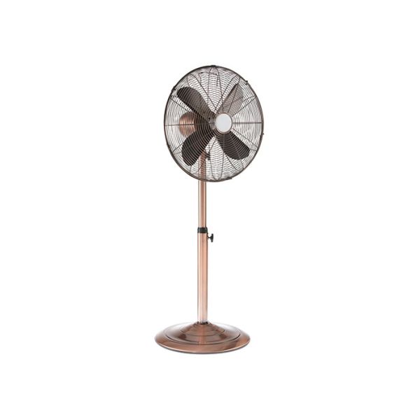 Strong Wind Metal Blade Oscillating Fan Tilt Air Cooling Cooler 60W 110V 60HZ