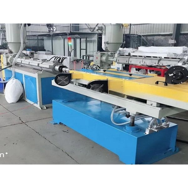 Customized PVC Single Wall Corrugated Pipe Production Line with Separate Type Extruder