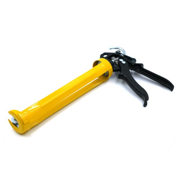Cradle Steel Skeleton Frame Sealant Caulking Gun Drip-Less 400ml Rotating