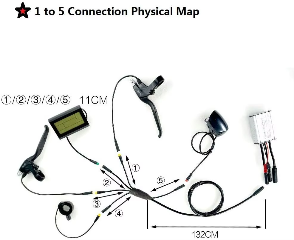 Cable Harness Circular Connector Male Female IP67 M8 Sensor Cable Wire Waterproof Connector