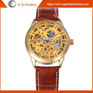 China SH12 Hollow Out Skeleton Watch for Man Mechnical Watches Gift Promotional Watch for Mens on sale